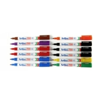Marker Artline 700 Permanent 0.7Mm Bullet Nib Asst Bx12