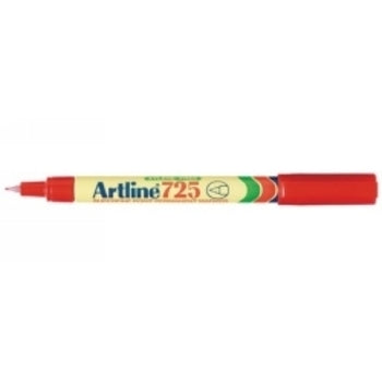 Sp- Marker Artline 725 Permanent Fine Point Red