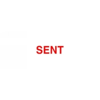 X-Stamper 1567 Sent Red
