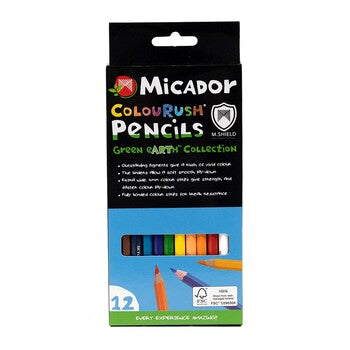 Sp- Pencil Coloured Micador Colourush Pk12