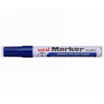 Sp- Marker Uni 520F Permanent Bullet Blue