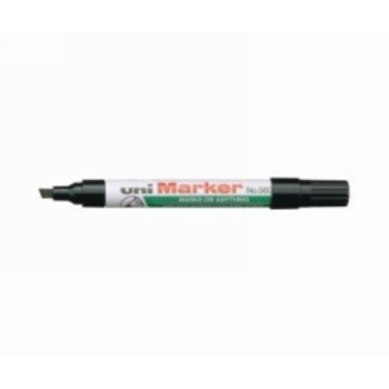 Sp- Marker Uni 580B Permanent Chisel Black