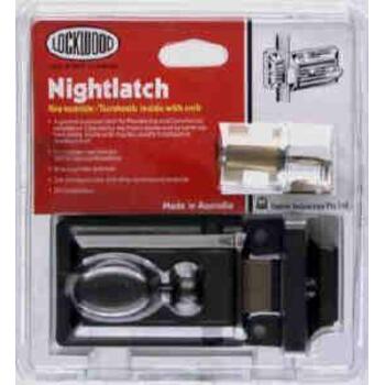 Lockwood 201 Nightlatch Brown Body Dp 201CPDP