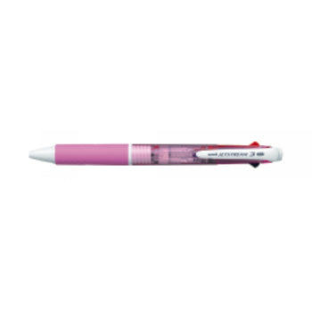 Pen Uni Rb Jetstream Sxe Retractable 3 Colours 0.7Mm Pink Barrel