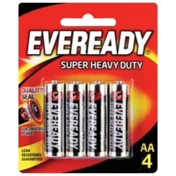 Battery Eveready Black 1215 Aa Bp4