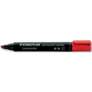 Sp- Marker Staedtler 350-2 Perm Chisel Red