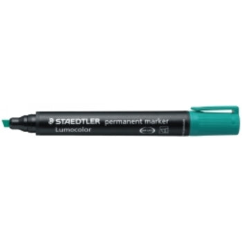Marker Staedtler 350-5 Perm Chisel Green