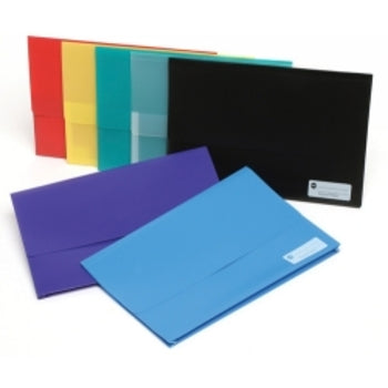 Document Wallet Marbig F/C Polypick Yellow