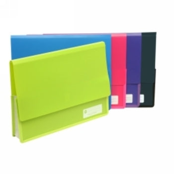 Sp- Document Wallet Marbig Polypick Heavy Duty Purple