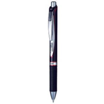 Sp- Pen Pentel Energel 0.7Mm Retractable Metal Tip Red