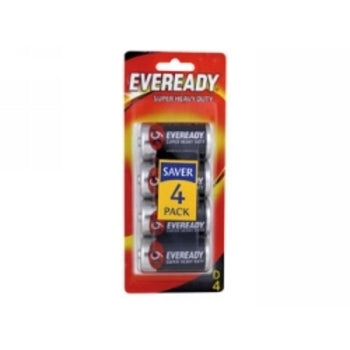 Sp- Battery Eveready Black #1250 Bp4 (D) H/Sell