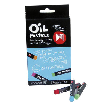 Sp- Oil Pastels Micador Small Asst Pk12 Asst