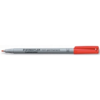 Sp- Marker Ohp Staedtler 315 Water Sol Med Red