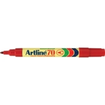 Marker Artline 70 Permanent 1.5Mm Bullet Nib Red