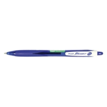 Pen Pilot Bp Begreen Brg-10M-Ll-Bg Rexgrip Med Blue