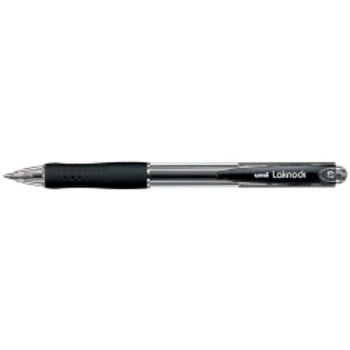 Pen Uni Bp Laknock Retractable Fine Black