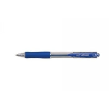 Pen Uni Bp Laknock Retractable Fine Blue