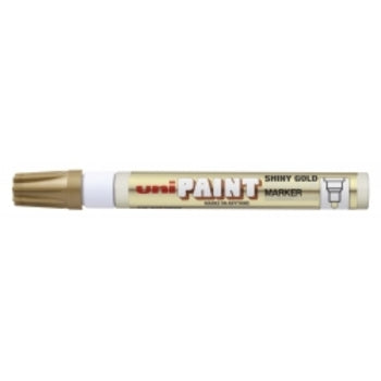 Sp- Marker Paint Uni Px20 2.8Mm Medium Bullet Tip Shiny Gold