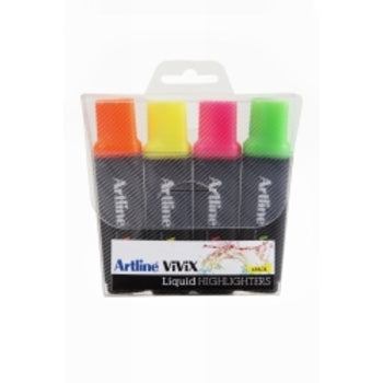 Sp- Highlighter Artline Vivix Asst Wlt4