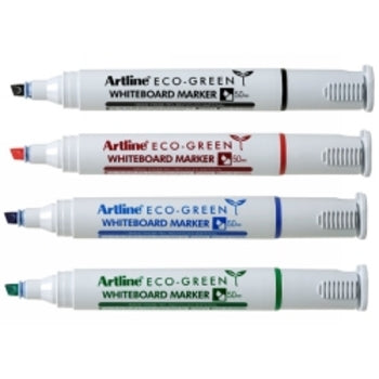 Sp- Marker Whiteboard Artline 529 Eco Green Chisel Tip Asst Wlt4