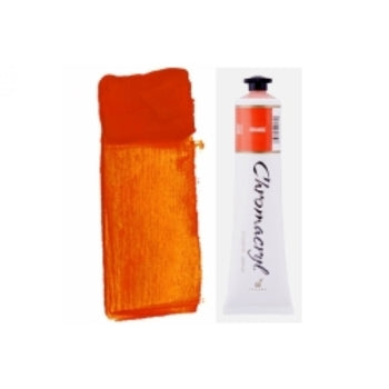 Paint Chromacryl 75Ml Acrylic Orange