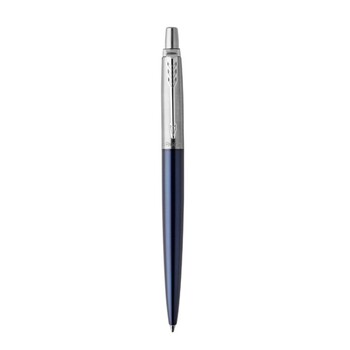 Pen Parker Jotter Ballpoint Royal Blue Chrome Trim