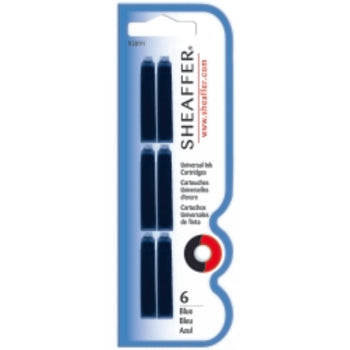 Ink Cartridge Sheaffer Skrip Vfm Mini Blue Pk6