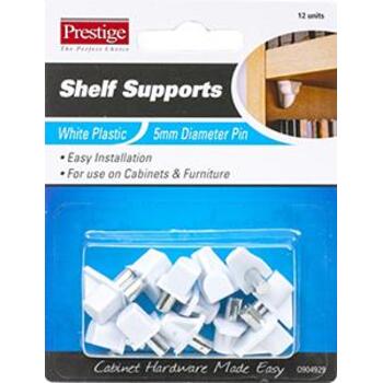 Support Shelf White Card Of 12