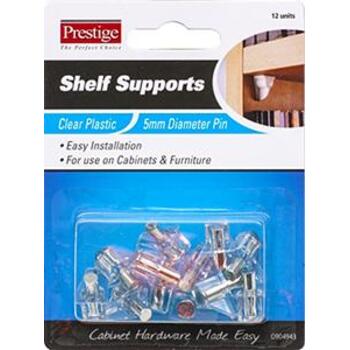 Support Shelf Clear Card Of 12