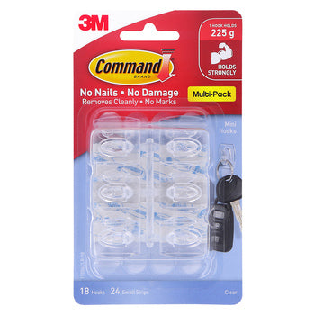 Decorating Clips Command 20 Mini 17026Clr