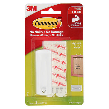 Picture Hanging Command Saw Tooth 17040