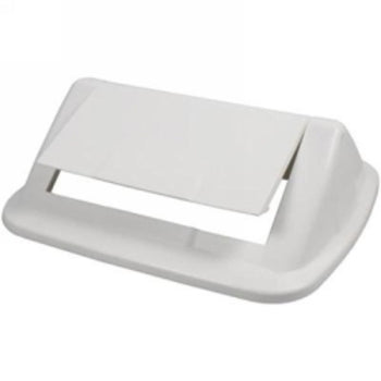 Sp- Bin Lid Italplast 32L 327X367X118Mm Swing Top White