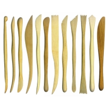 Sp- Clay Tools Ec Boxwood 20Cm Set Of 12