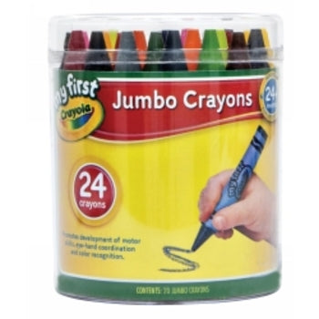 Sp- Crayons Crayola My First 24 In Storage Tub