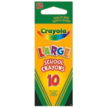 Crayons Crayola School Large 10'S