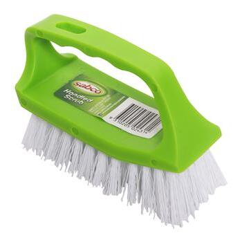 Brush Scrub Handled Plastic Sabco