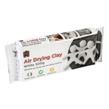 Clay Modelling Ec 500G Air Drying White