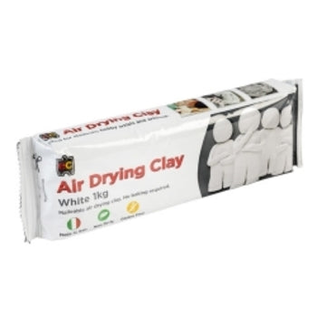 Clay Modelling Ec 1Kg Air Drying White