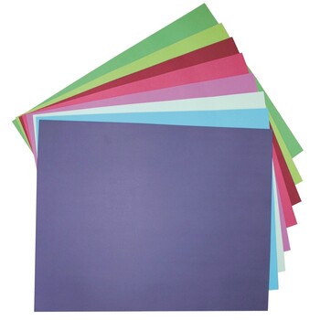 Sp- Board 200Gsm 510X640 Assorted Cool Tones Pk