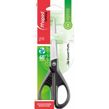 Scissors Maped 17Cm Essential Green Hs