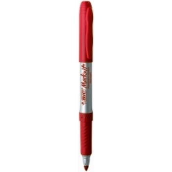 Marker Bic Mark-It Perm Fine Red
