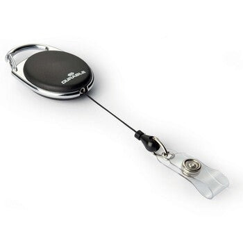 Sp- Card Holder Durable Badge Reel 80Cm Blk (10)