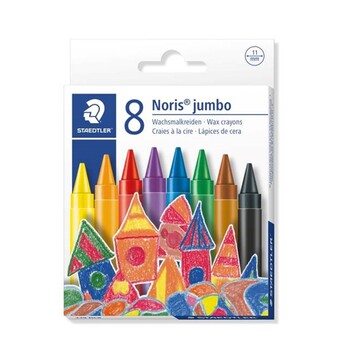 Crayons Staedtler Noris Club Wax Jumbo Pk8