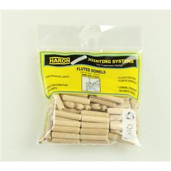 Dowels Fluted 8mmx38mm Pack 125