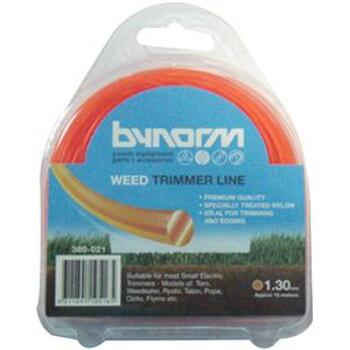 Bynorm Trimmer Line Orange 1.3mm 15m