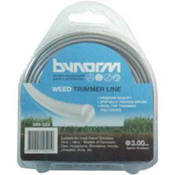 Bynorm Trimmer Line Grey 3.0mm 10M