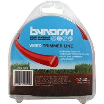 Bynorm Trimmer Line Red 2.4mm 125gm