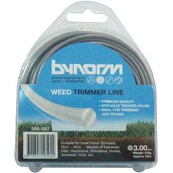 Bynorm Trimmer Line Grey 3.0mm 125gm