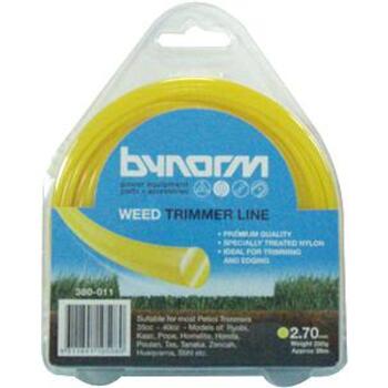 Bynorm Trimmer Line Yellow 2.7mm 250gm