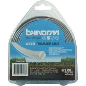 Bynorm Trimmer Line Grey 3.0mm 250gm